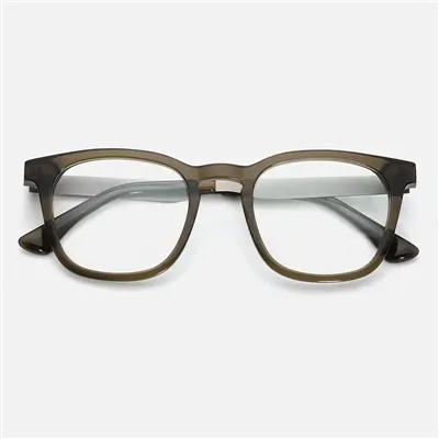 Vrouwen dikke vierkante acetaat optische bril